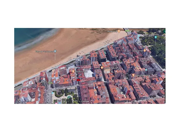 Apartamento Gijon Playa San Lorenzo A 100 M De Playa